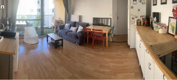 VILLEURBANNE - 50m² - T2 évolutif en T3 - Balcon + Cave - 182 500