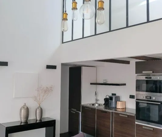 Loft meublé 2 chambres avec terrasse partagée - Fontenay-sous-Bois