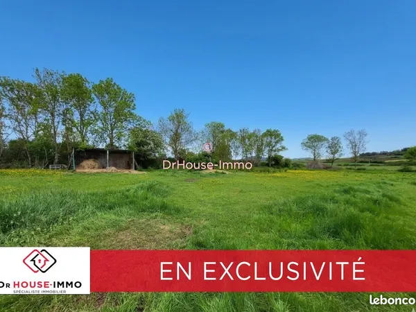 Terrain 2279 m² loudes