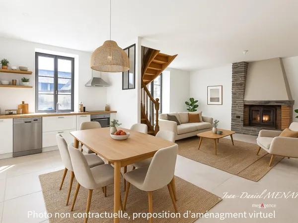 MAISON TYPE 4 RENOVEE - VUE RANCE