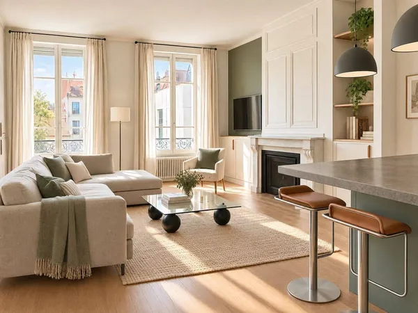 Appartement 3 pièces 58 m²