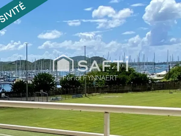 T4 avec garage et grande terrasse vue Marina