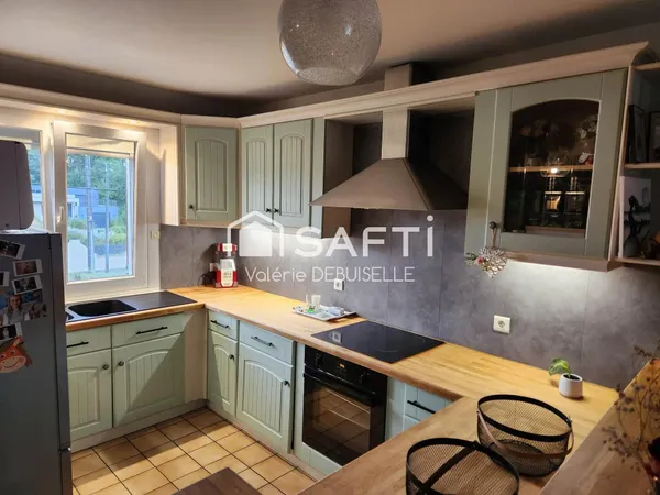 3 belles chambres et 1 bureau