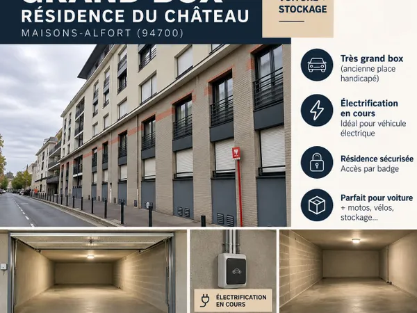 Loue grand box - électrification en cours