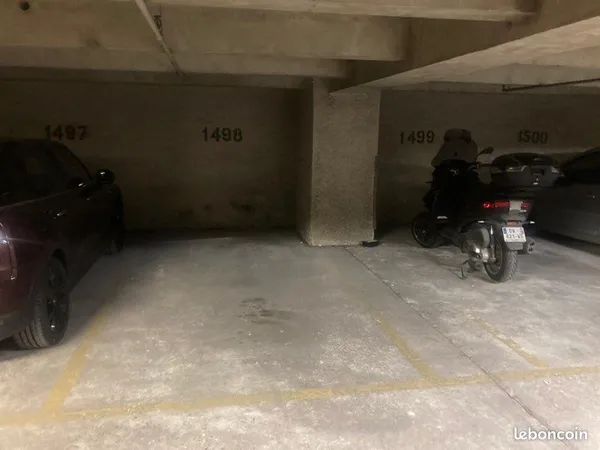 Parking sécurisé Montparnasse - Accès direct gare - Loué 125 /mois