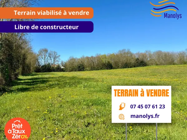 Terrain en lotissement 400 m²