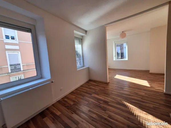 Location d'un appartement lumineux de 72 m² non meublé