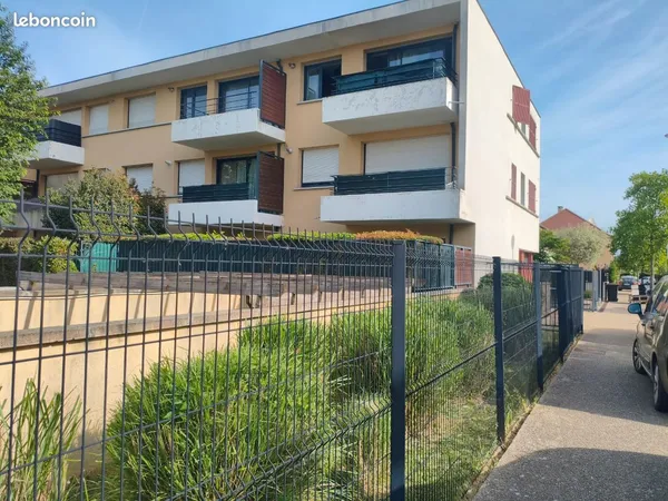2 pièces avec jardin privatif et terrasse - Résidence calme et sécurisée,2 parkings