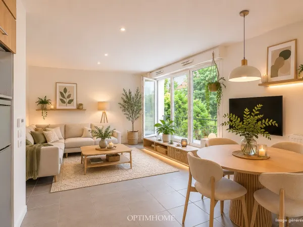 MAIRIE DES LILAS - IMMEUBLE 2012 - APPARTEMENT 3 Pièces 2 Chambres - 53m²
