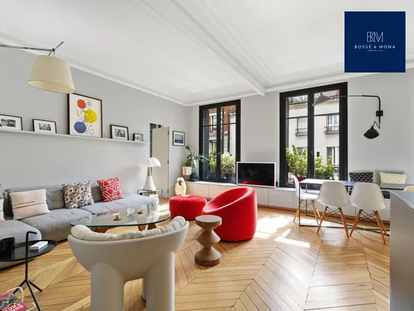 APPARTEMENT DE 108M2 EN PARFAIT ÉTAT SITUÉ À 400M DU MÉTRO BOULOGNE - JEAN JAURÈS
