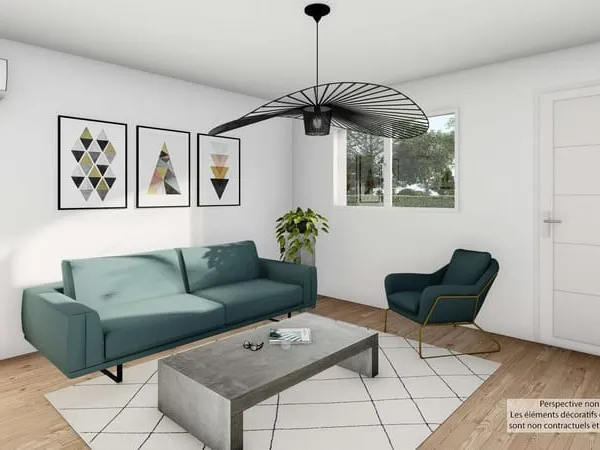Combles aménagés 5 pièces 89 m²
