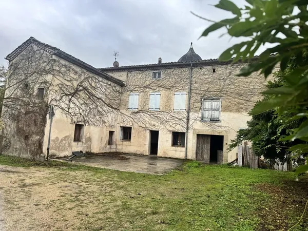 Ferme - 1.7 hectares de terres - Saint Avit
