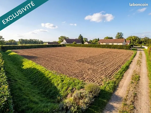 Terrain 1700 m² ORMES