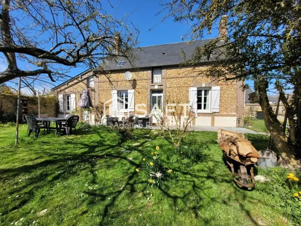 A 1h de Paris, maison de charme + grange d'env. 160 m²