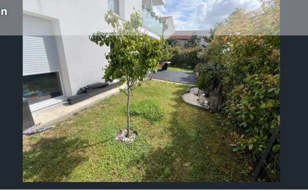 Appartement quatre pièces avec jardin et parking
