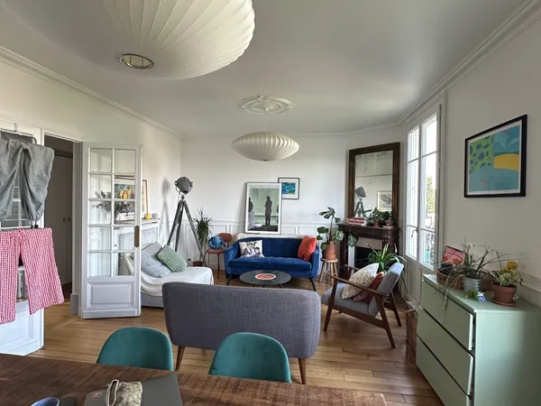 Loue chambre en colocation dans appartement - 100m²