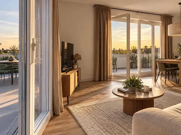 T4 75 m² - balcon