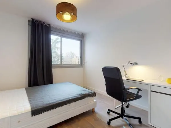 Chambre n°1 meublée - Secteur Villeurbanne (Doua-Tête d'Or)