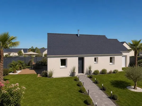 Maison de plain-pied 80m² - 3 chambres