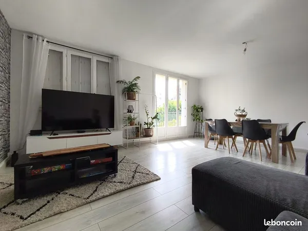Appartement T3 avec 2 chambres