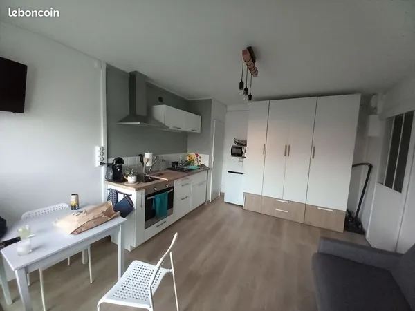Beau studio à louer Berck Plage 24m2