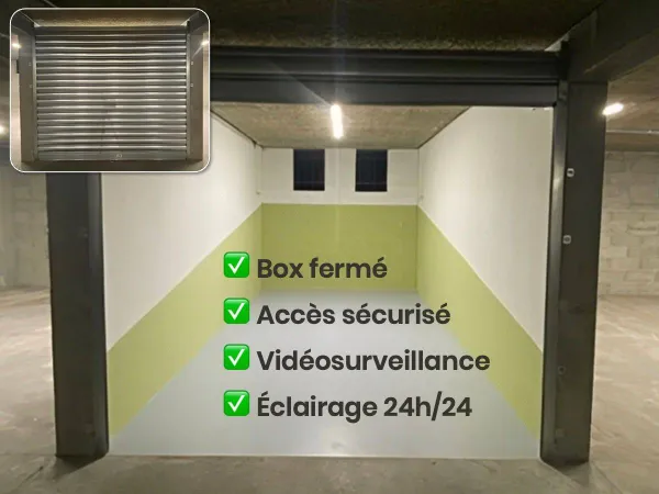 Box de stockage 12 m²