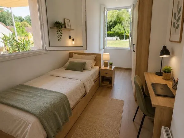 Colocation - Chambre avec SDB Privative - 400/mois TCC - Berthenay (37)