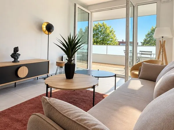 Appartement T3 61,20m² - Grande terrasse exposée plein sud