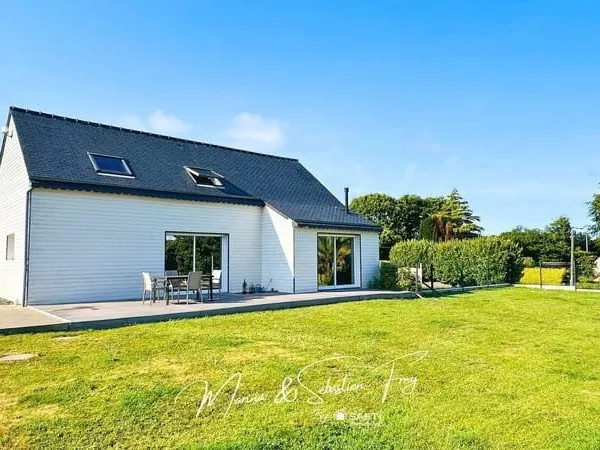 Maison contemporaine en ossature bois