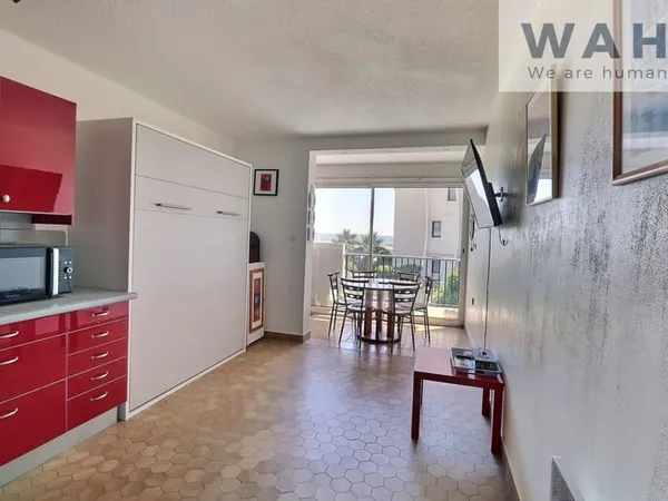 VENTE STUDIO CABINE VUE MER - 27 m2 - LA GRANDE MOTTE - 3428