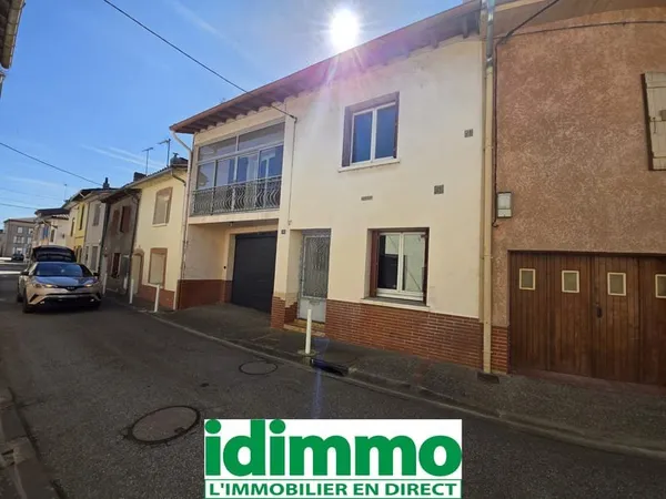 SAVERDUN (31550) Maison 5 pièces de 120 m2 Aucun travaux