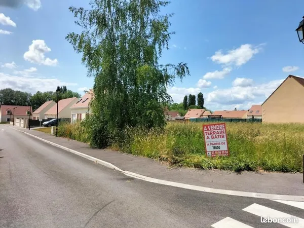 Terrain 573 m² Fleury