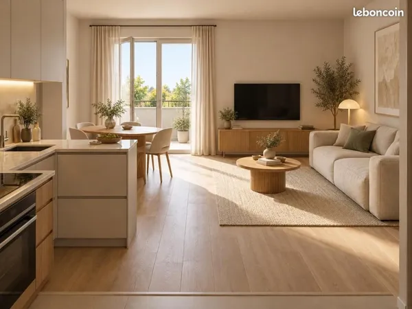 Appartement 2 pièces 45 m²