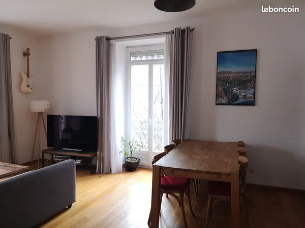T2 meublé 58 m² - Championnet - Lumineux et au calme sur jardin