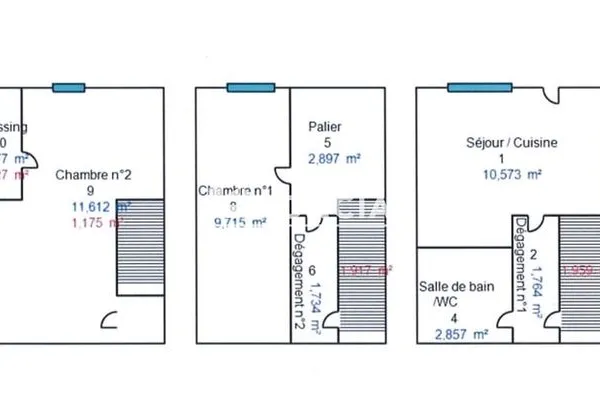 Maison 2 pièces 42 m²