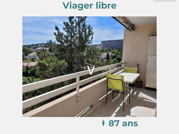 Appartement en Viager 3 pièces 50 m²