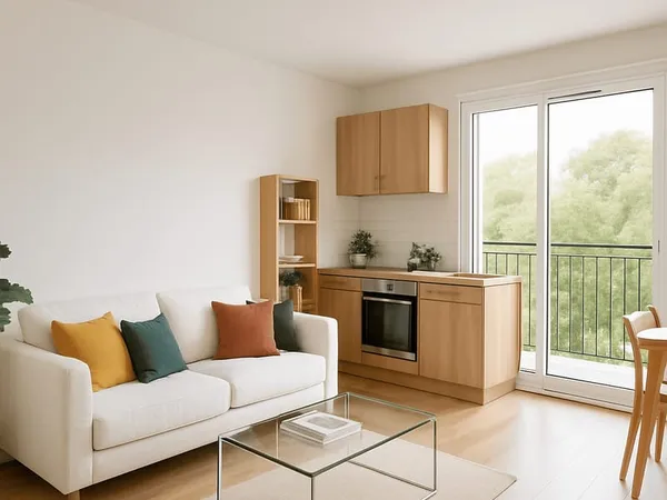 Appartement 2 pièces 44 m²