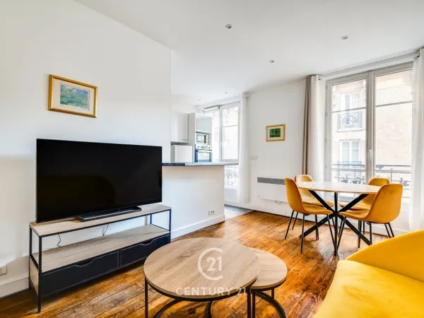 Vends 2 pièces charme de l'ancien - Calme et lumineux - Très bon état - Paris 15ème Sud