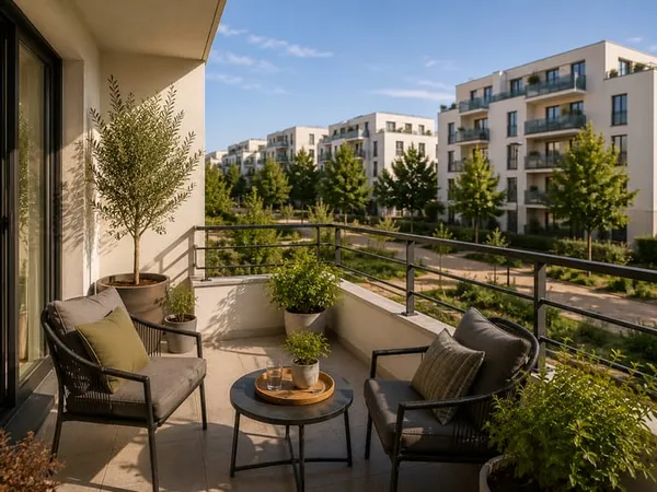 MARSEILLE 14E - T2 NEUF LUMINEUX AVEC TERRASSE : UNE OPPORTUNITÉ À SAISIR