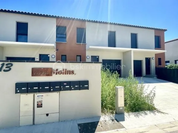 Exclusivité ! Villelongue de la Salanque, Maison neuve prête à habiter, 95m² habitables, 4 chambres,