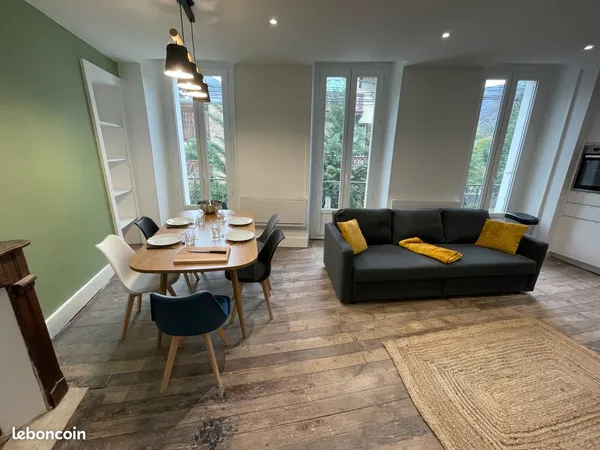 T2 bis 52 m² - Meublé - 7 couchages - Proche thermes & Superbagnères