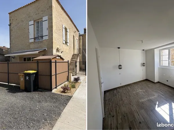 T2 de 47,45 m² avec terrasse, climatisation et parking
