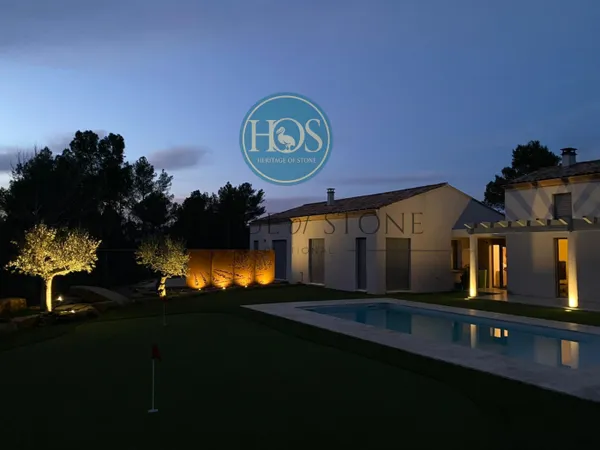 Villa contemporaine vue panoramique Sainte-Victoire