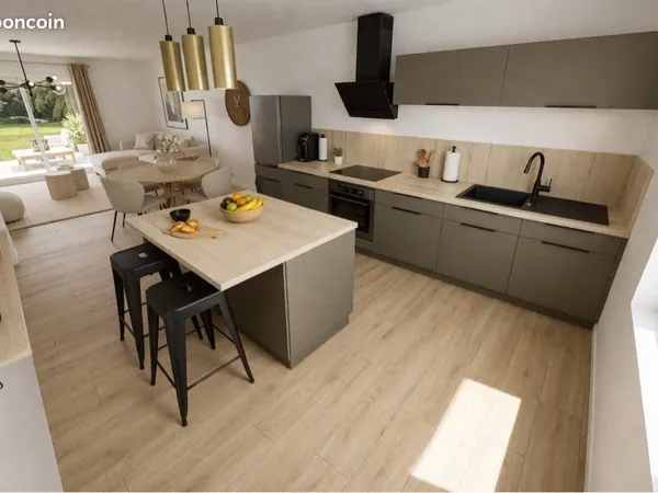 5 appartements T2 T3 FROIDCUL sans vis à vis - calme