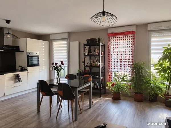 Appartement F3 74 m2 à louer à Metz