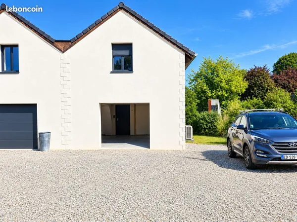 Maison de 2024 - 106 m² - 3 chambres - PAC - Dannemarie
