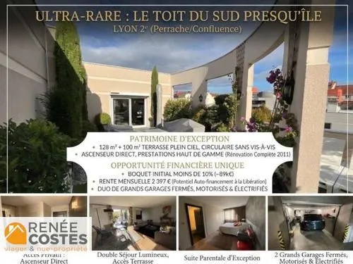 Viager occupé - F77-H83 ans - LYON (69002)