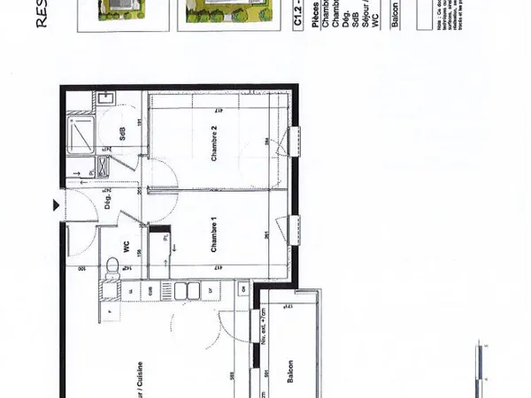 F3 C 12 - 66,51 m² L'ETOILE -AMBERIEU EN BUGEY