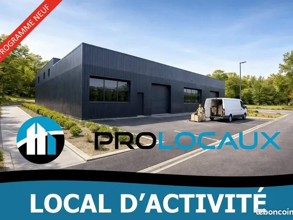 LOCAL D'ACTIVITE 496 m² CREPY EN VALOIS
