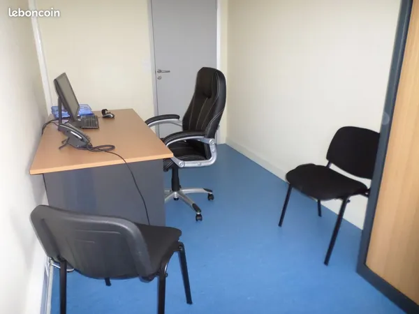 Location bureau meublé 1 personne